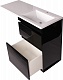 Style Line Мебель для ванной Даймонд 120 R Glass Люкс Plus черная – картинка-31